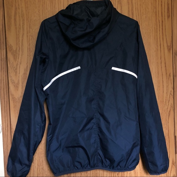 Nike Storm-Fit Lightweight Rain Jacket Size L Navy - Picture 6 of 7